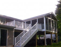 deck & sunroom