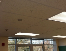 Ceiling tiles installation
