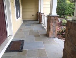 stone porch