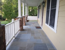 stone porch