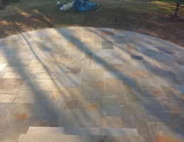 Flagstone patio