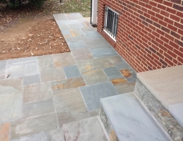 Flagstone Walkway