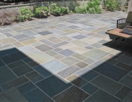 stone patio