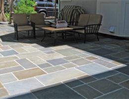 stone patio